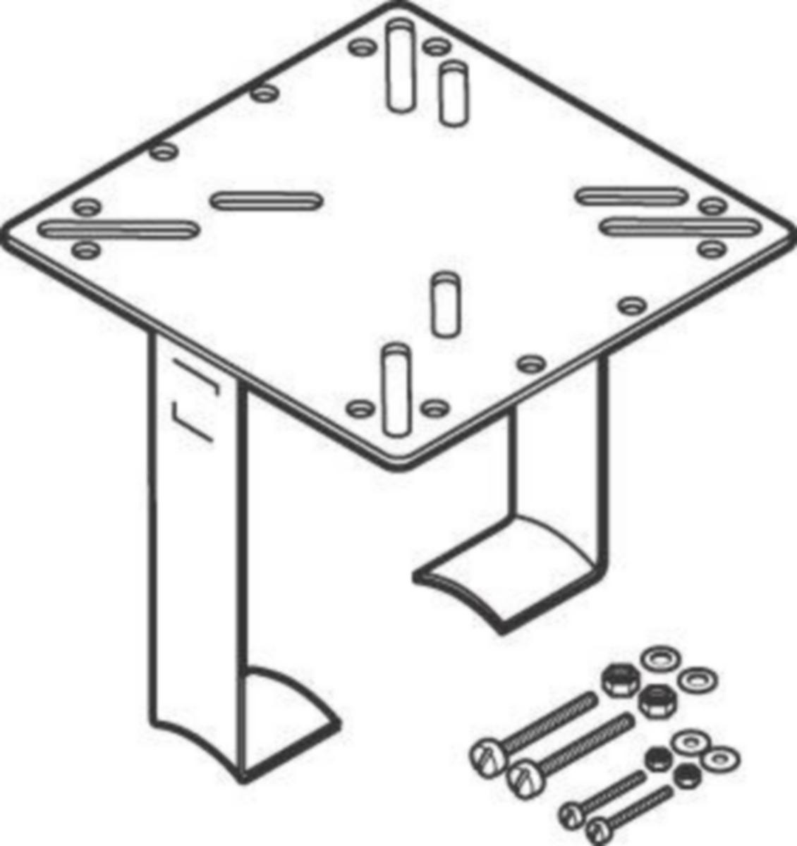 Monteringsplatta SB-101, Raychem - KONSOLL RAYCHEM SB-101 JB. ... 2 FÖTTER HORISO