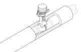 Avslutningssats till självbegränsande värmekabel, Raychem
