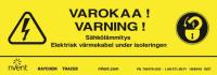 Varningstape, Raychem