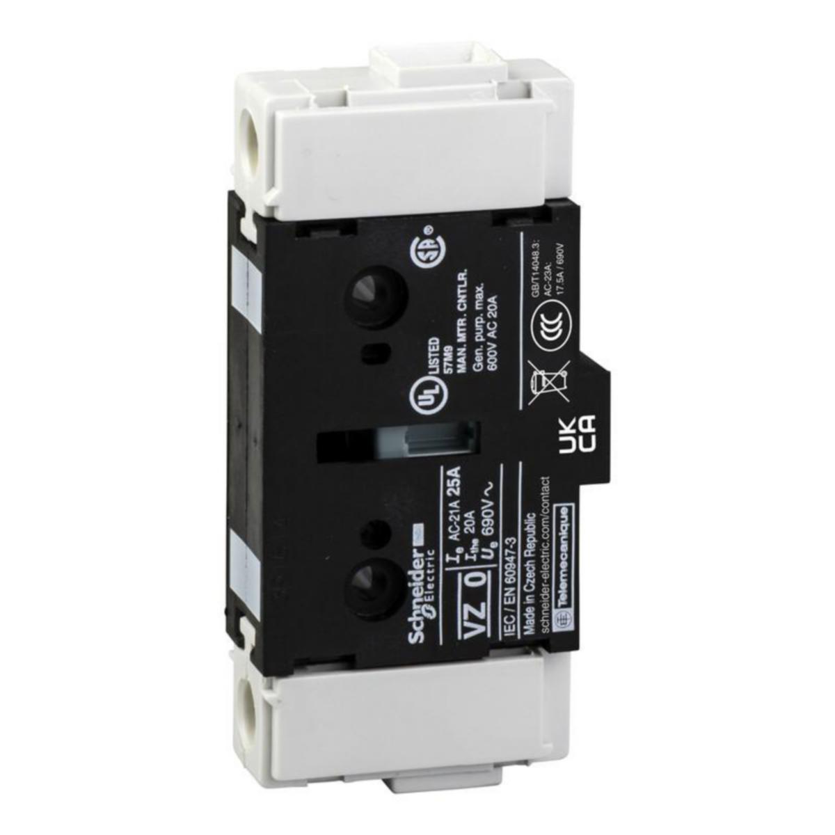 Huvudkontaktmodul Schneider Electric TeSys - KONTAKT VZ2 40A