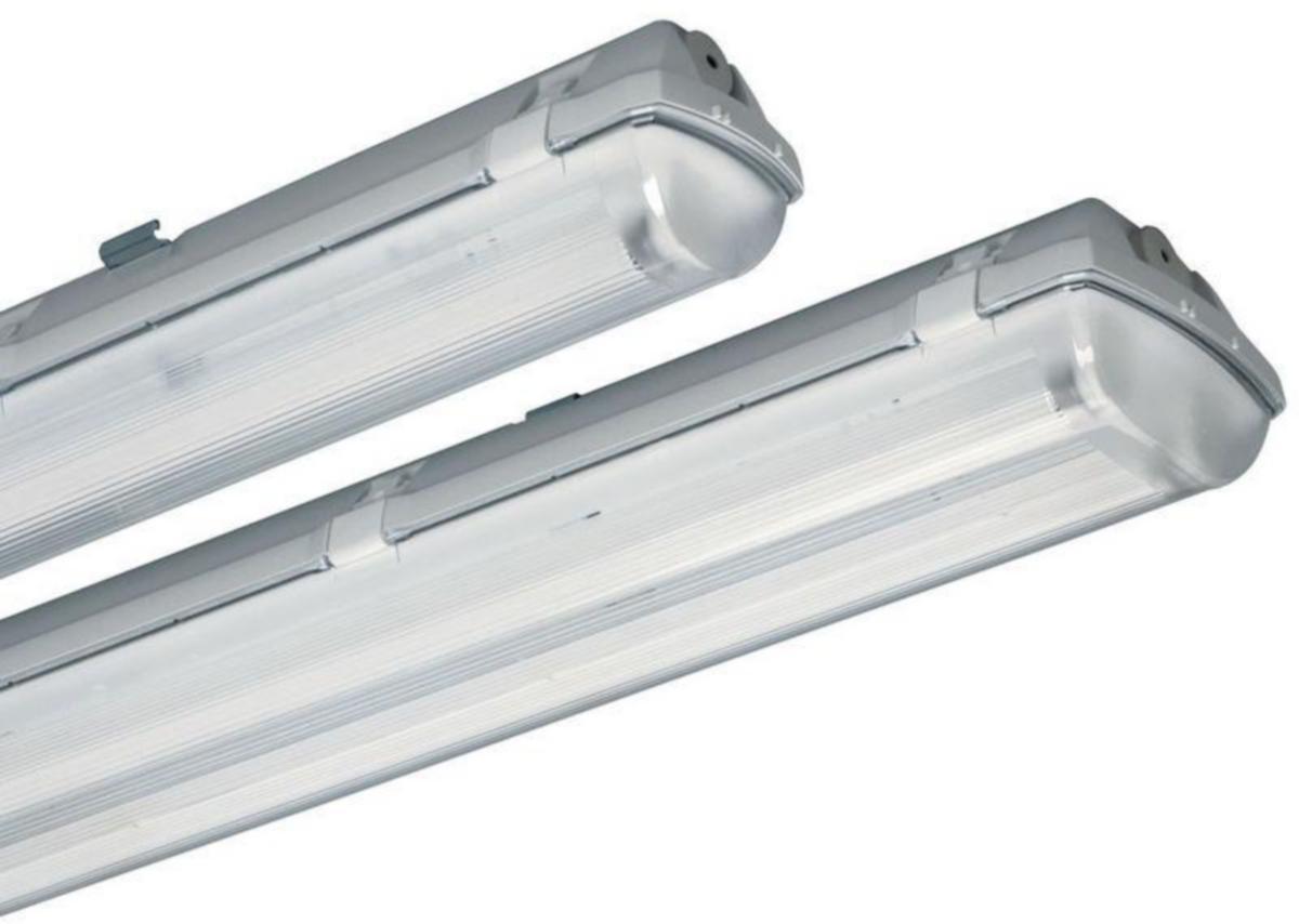 Industriarmatur Airam LED kapslad - Industriarm Led-runko Basic IP66 2X1200 PCC GR
