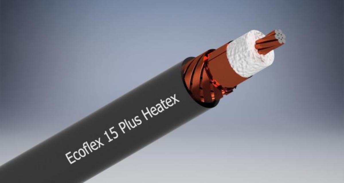 Antennkabel Ecoflex Plus Heatex Cca 50 OHM - ANTENNKABEL 50 OHM ECOFLEX 15 PLUS CCA K505M