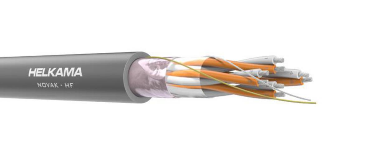Instrumenteringskabel Helkama NOVAK-HF Dca - INSTRUM.KABEL-HF HELKAMA NOVAK-HF 2X2X0.5+0.5 DCA K1000