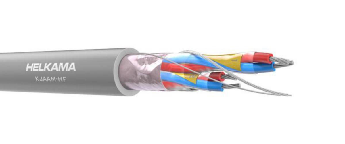 Instrumenteringskabel Helkama KJAAM HF Dca - INSTRUM.KABEL-HF HELKAMA KJAAM-HF 4X(2+1)XDCA K1000