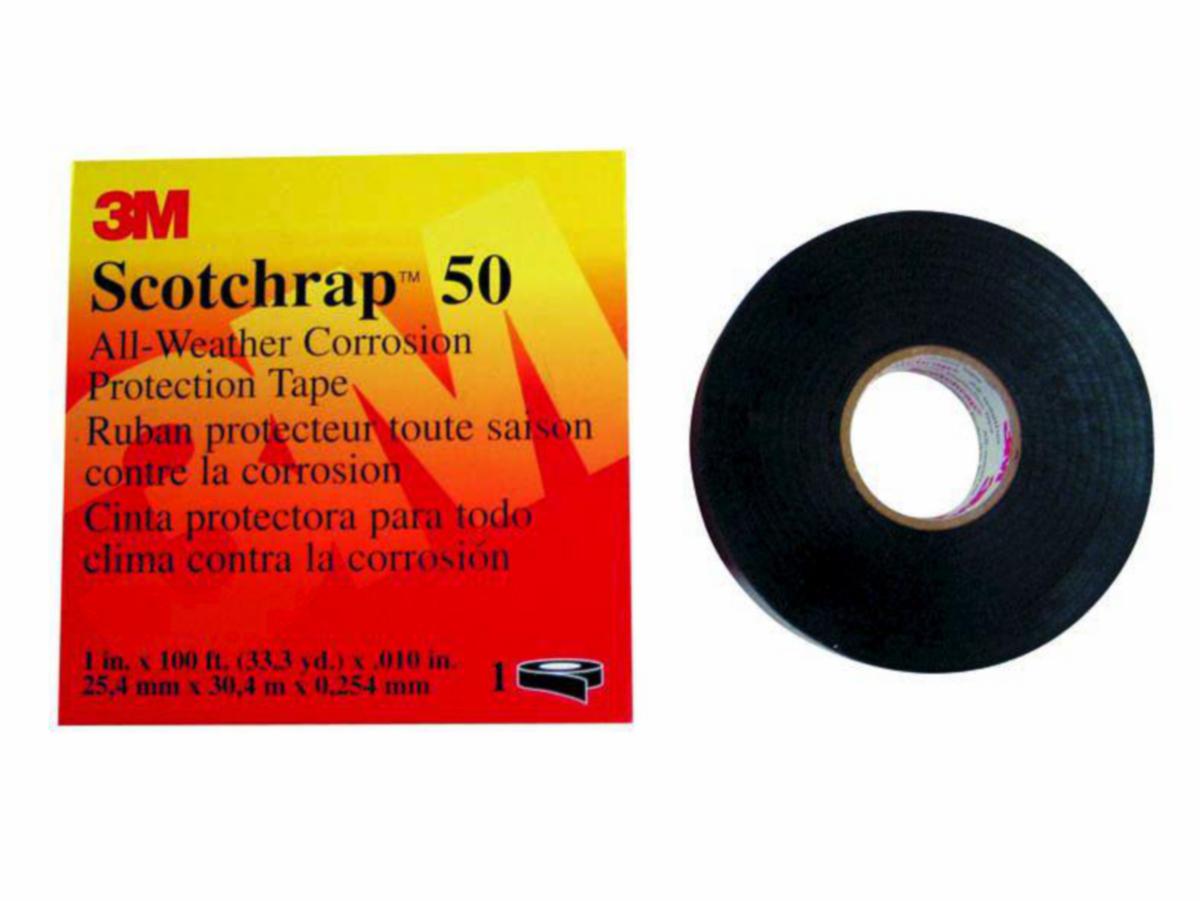 Tejp för korrosion blockeringi 3M Scotchrap 50 - TEJP FÖR KORROSION BLOCKERING SCOTCHRAP 50 25mm x 30m