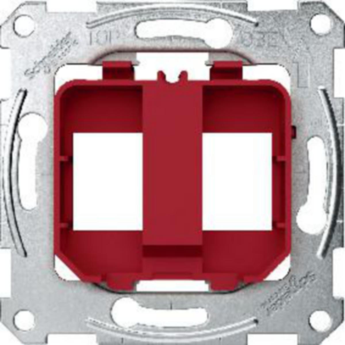Centrumplatta ELKO RS16 - DATA UTTAG DATA UTTAG2XKEYSTONE. RED