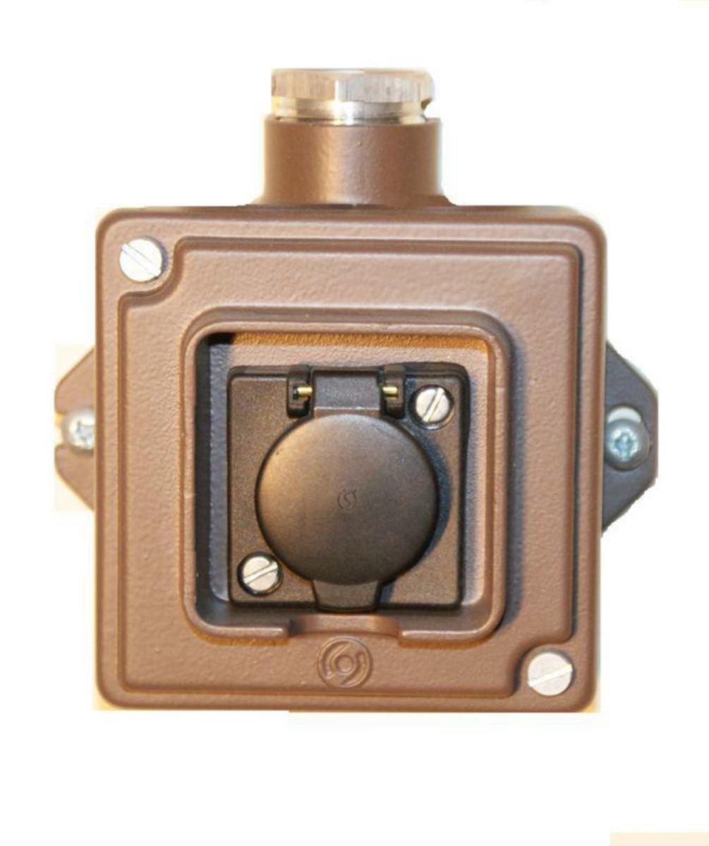 Vägguttag Selcast SELV - SELV-VÄGGUTTAG SELCAST 1-DEL 12V DC IP34