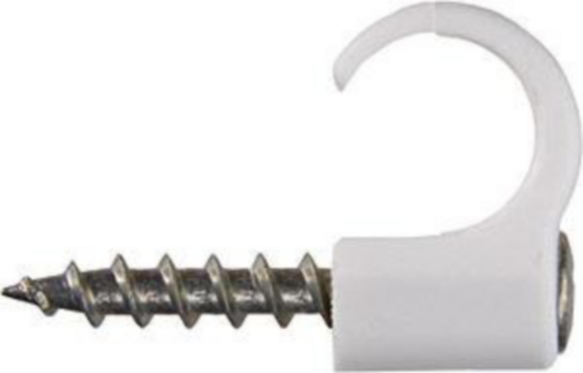 Skruvklammer TCS-X-C3 SECOR med Torx T20-spår - THORSMAN SECOR SKRUVKLAMMER TCX-C3 14-18 TORX VIT