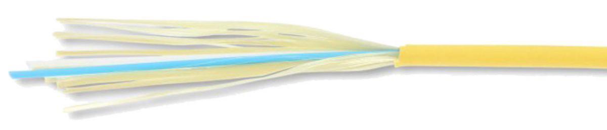 Optisk fiberkabel Eurolan OS2 in-/ut Dca - OPTISK KABEL IN-/UT EUROLAN 24 OS2. LSZH