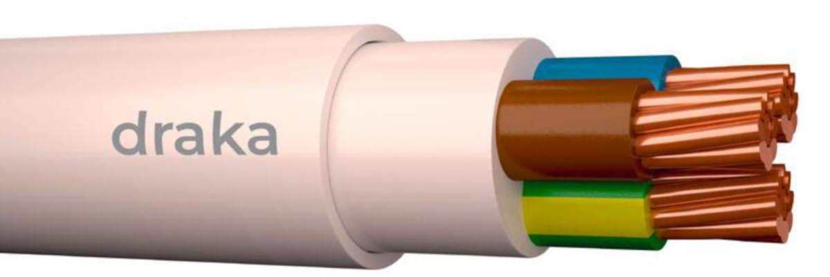 Installationskabel Draka MMJ Eca - INSTALLATIONSKABEL DRAKA MMJ 3x6S Eca R50