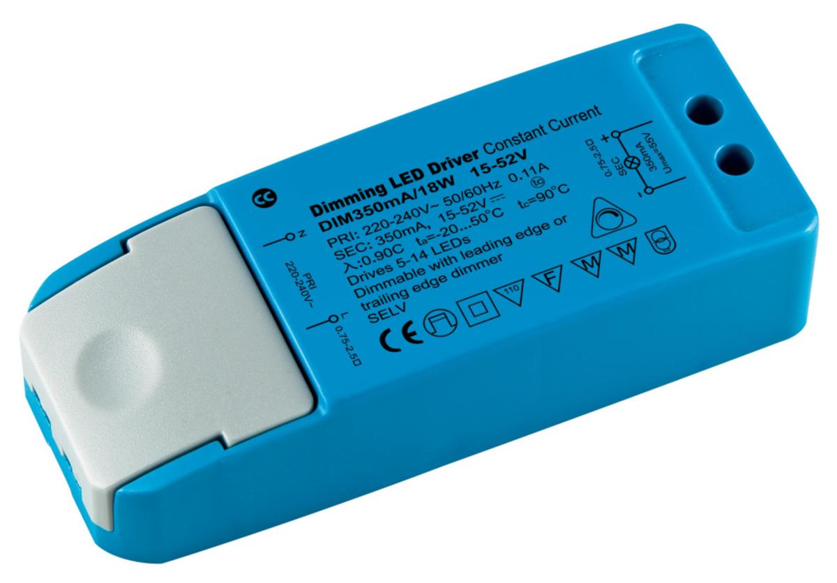 LED drivdon a-collection - LED TRANSFORMATOR A-COLLECTION 350MA MAX 9W DIM