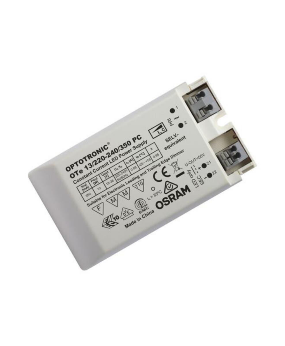 LED drivdon Osram Optotronic 350mA - LED-DRIFTDON OSRAM OTE 13/220-240/350 PC
