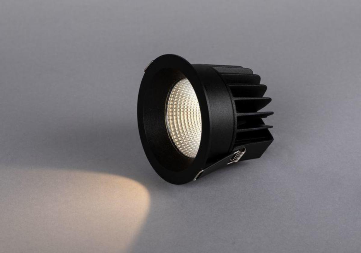 Downlight Hide-a-lite Solo - DOWNLIGHT ARMATUR IP54 1080lm 15W 3000K DIM BL