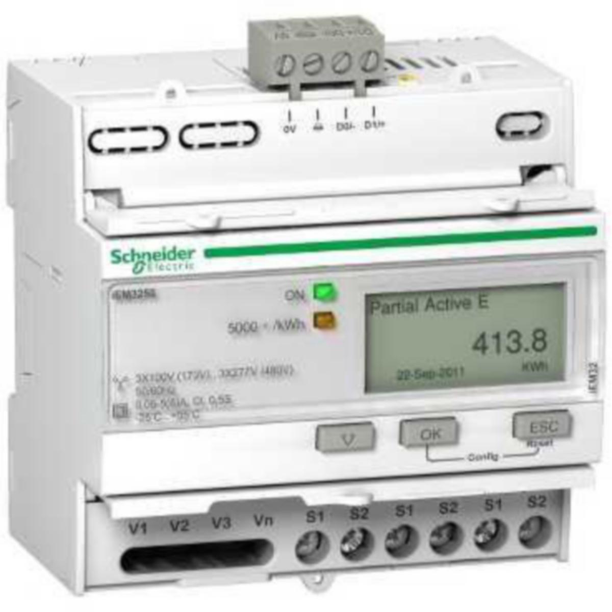 Energimätare Schneider Electric Acti 9 iEM3000-serie - ENERGIMÄTARE IEM3250 ENERGIMÄTARE CTX/5 MOD