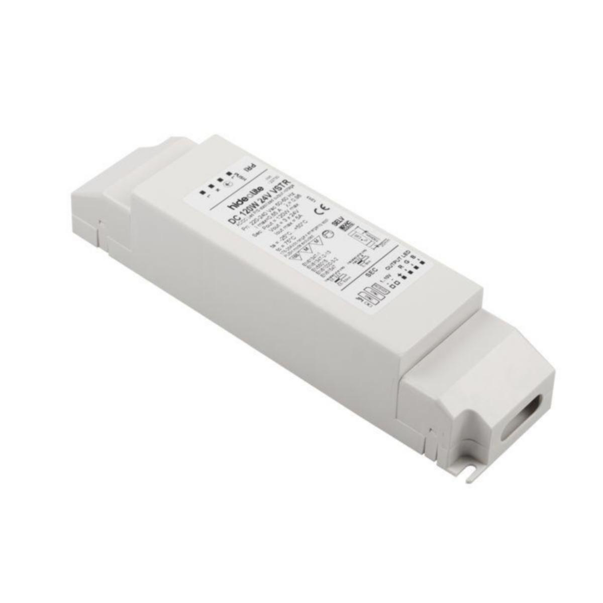 LED drivdon Hide-a-lite VSTR 24V - LED-DRIFTDON LED TRAFO VSTR 24VDC 120W