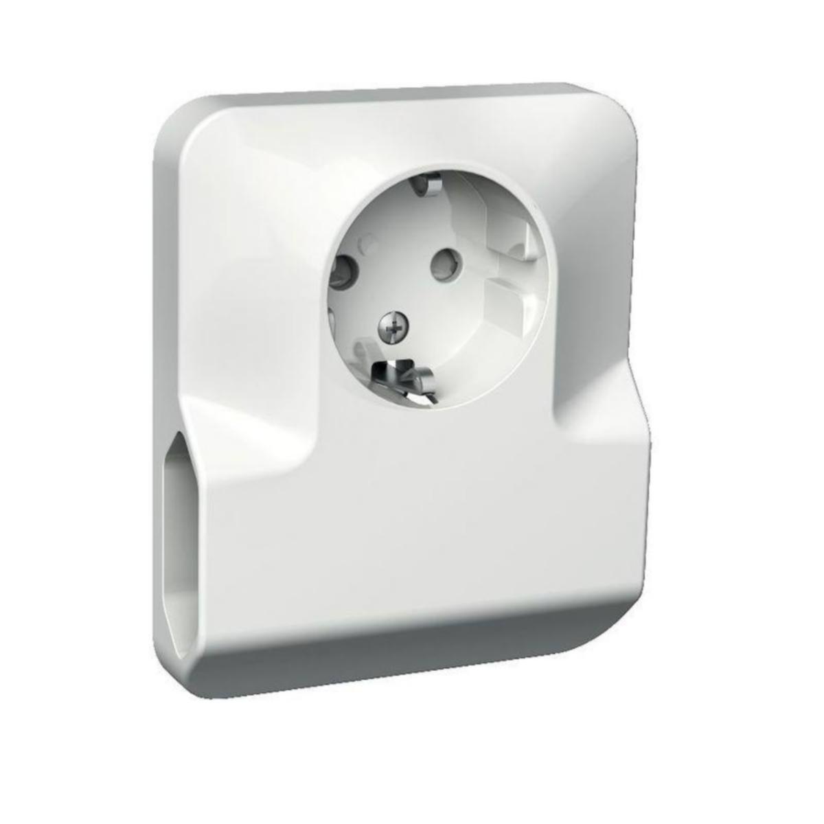 Kombi vägguttag Schneider Electric Exxact - EXXACT UTTAG INFÄLLD 1S+2E/16A/IP20 SNABB VIT