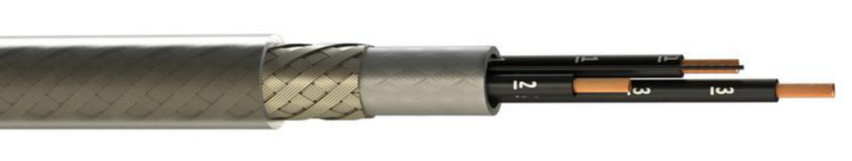 Styrkabel Gamaflex avskärmat 10-JZ CY - STYRKABEL GAMMAFLEX GAMAFLEX 10-JZ CY 3X0.75 R100