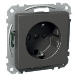 Vägguttag Schneider Electric Exxact 1-vägs centrumplatta