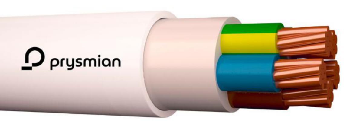 Asennuskaapeli MMJ 5x10 CCA - INSTALLATIONSKABEL-HF PRYSMIAN AFUX-HF C-PRO 5X10 S Cca K250