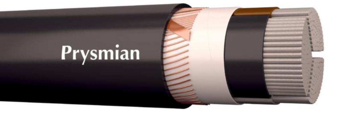 Aluminiumkraftkabel Prysmian AMCMK Eca - ALUMINIUMJORDKABEL PRYSMIAN AMCMK 3x16/10 RE 1kV Eca K1000