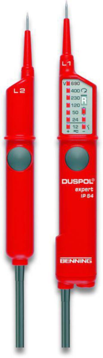 Spänningsprovare Duspol Benning - SPÄNNINGSDETEKTORN DUSPOL EXPERT 12-1000VAC LED