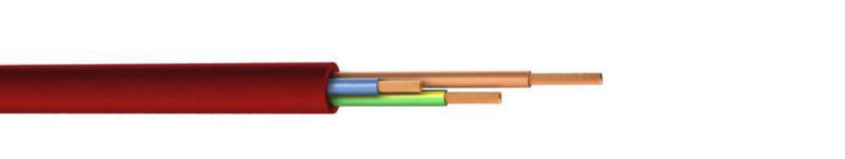 Silikonkabel SIHF, FFUTURE - SILIKONKABEL FFUTURE SIHF 2x1.5 180° RÖD T500
