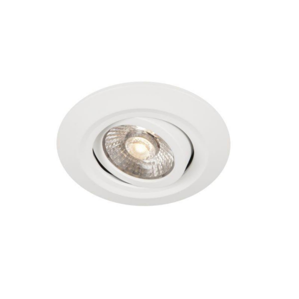 Downlight Hide-a-lite Comfort Quick LED - DOWNLIGHT HIDE A LITE IP44 425lm 6W 2700K DIM WH