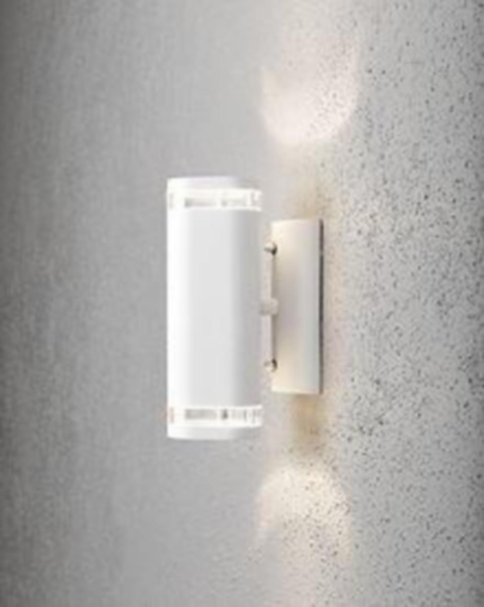 Väggarmatur utomhus Modena 7512, Konstsmide - EXTERIÖR VÄGGARMAT KONSTSMIDE 7512-250 MODENA U/N VIT 2XGU10