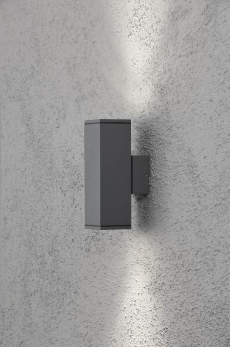 Väggarmatur utomhus Monza, Konstsmide - EXTERIÖR VÄGGARMAT KONSTSMIDE 7907-370 MONZA U/N ANTR 2XGU10