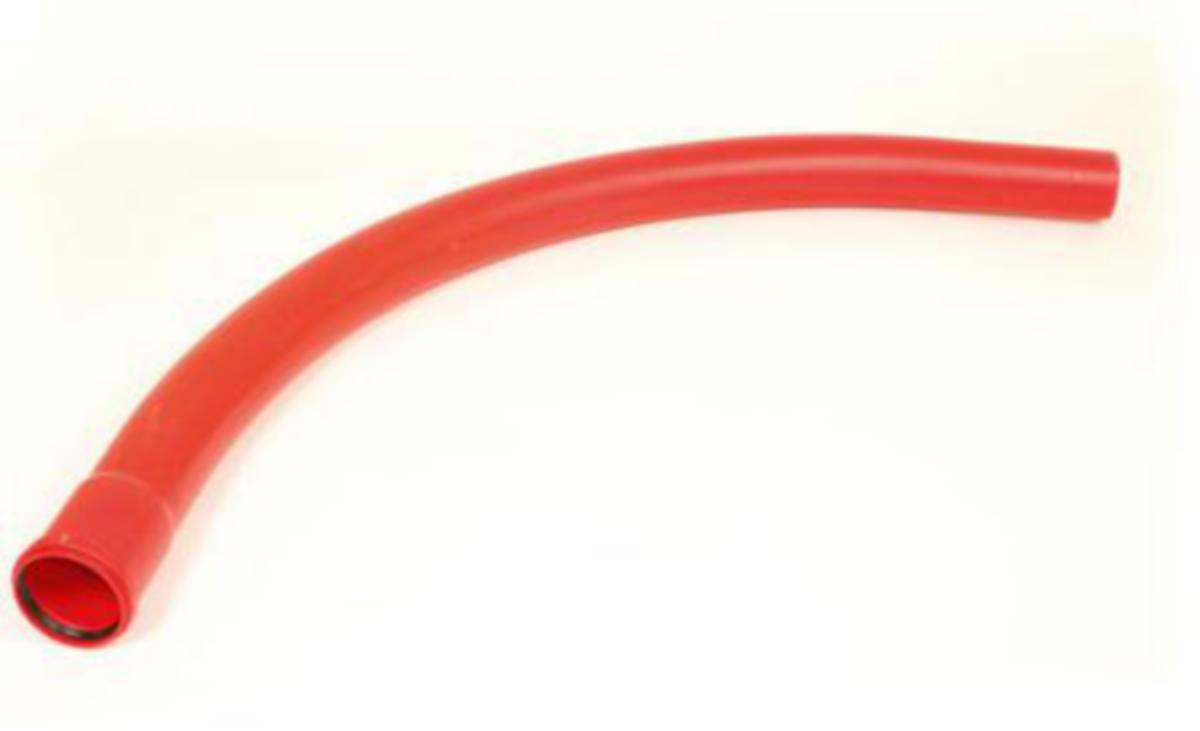 Rörböj kabelrör Pipelife - KABELSKYDDS BÖJ PVC OPTO 75/90 SN8/B. RÖ