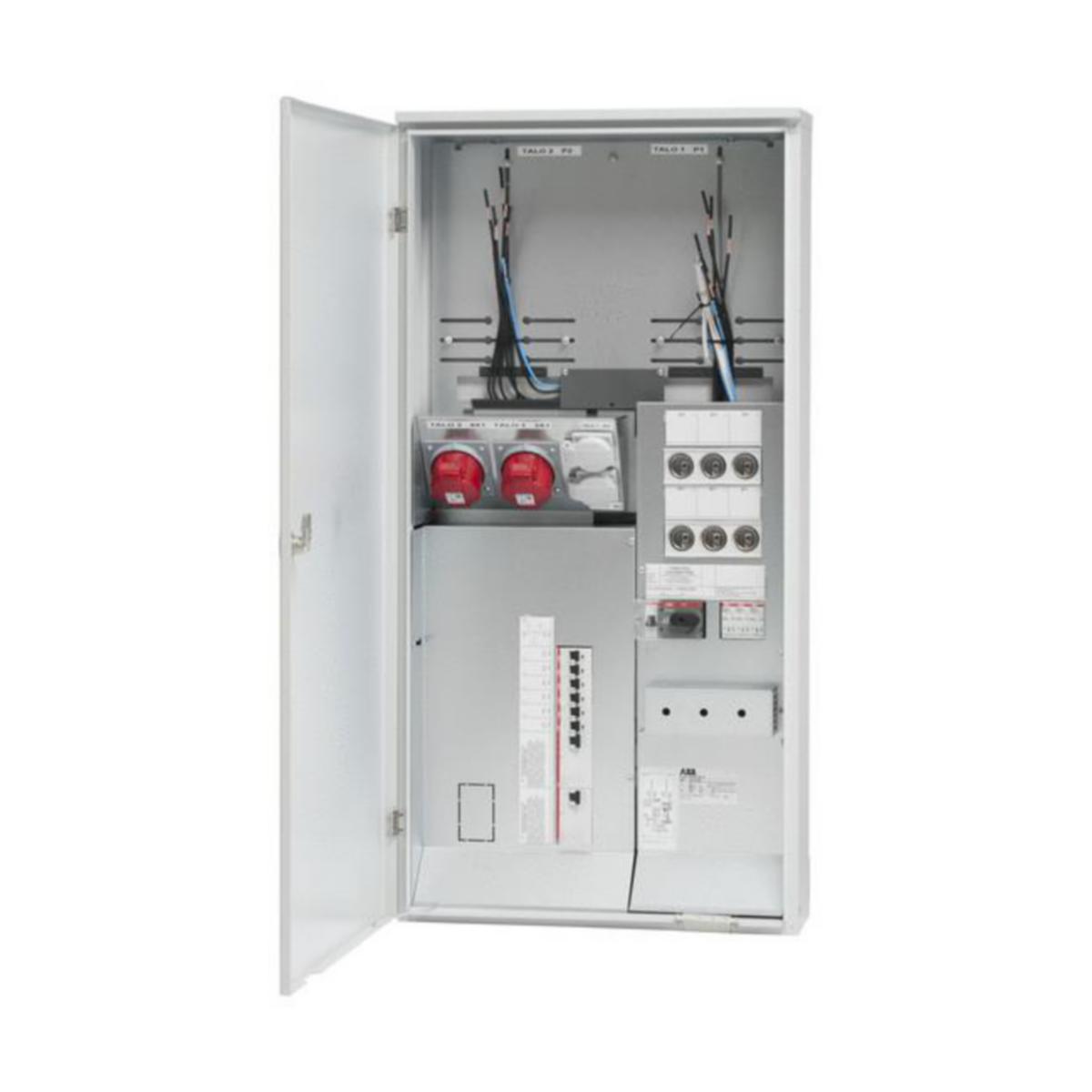 Parhuscentral ABB - MÄTARCENTRAL FÖR PARHUSE PT63T25-O 2T Y 63A IP34 FE