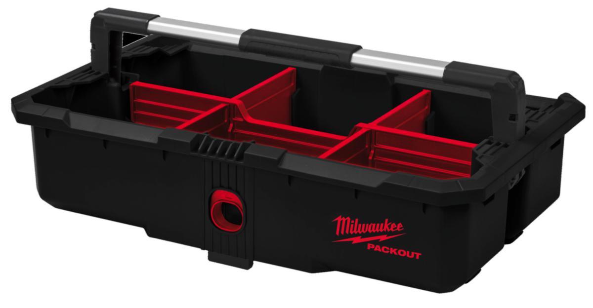 Verktygslåda Milwaukee Packout - VERKTYGSLÅDA MILWAUKEE ÖPPEN PACKOUT