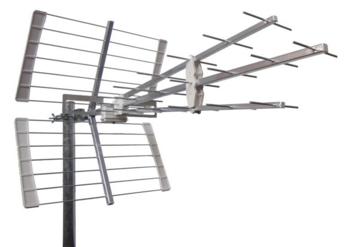 Antenn UHF Tele-Tukku - ANTENN 45B5G LTE 700 K21-48 17DB