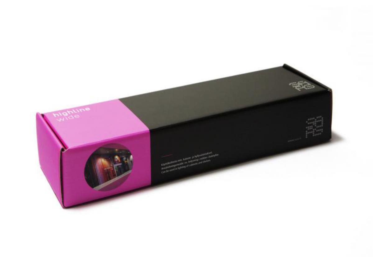 Spotlight SAAS Highline Wide - MÖBELARMATUR SAAS HIGHLINE WIDE AL LED 6X3W 4000K 350MA