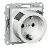 Uttag Schneider Electric Exxact med jordfelsbrytare