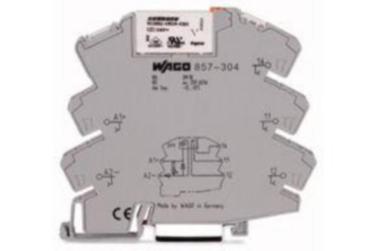 Relä Wago 857-serie - MELLANRELÄ WAGO 1 DC 24V 6A