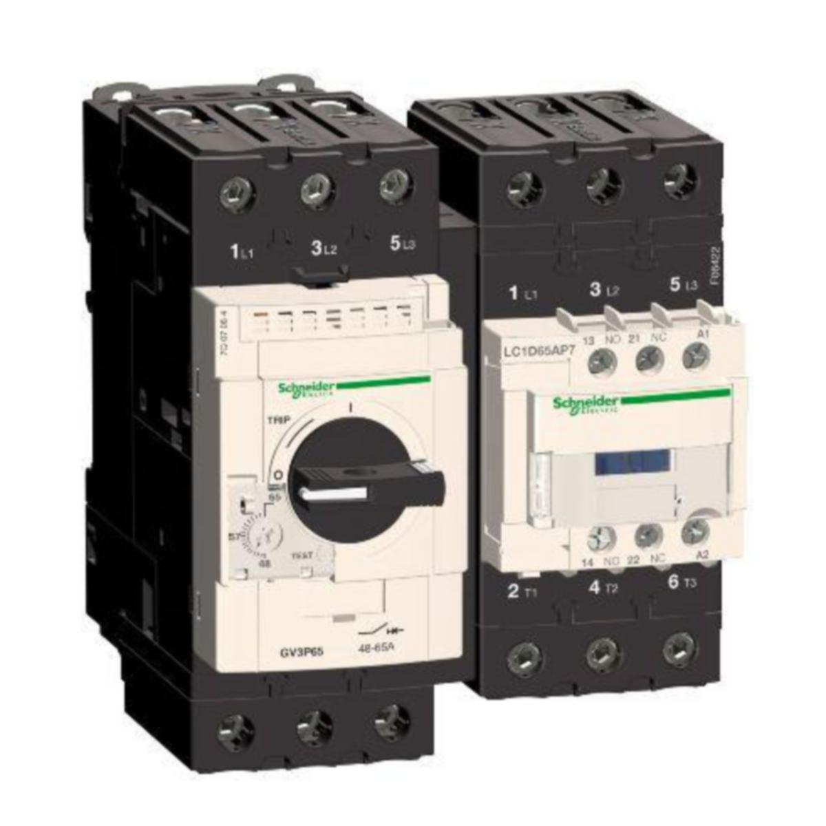 Förbindningsblock Schneider Electric TeSys - MELLANSTYCKE S-STRÖMSKENA GV3-LC1D**A
