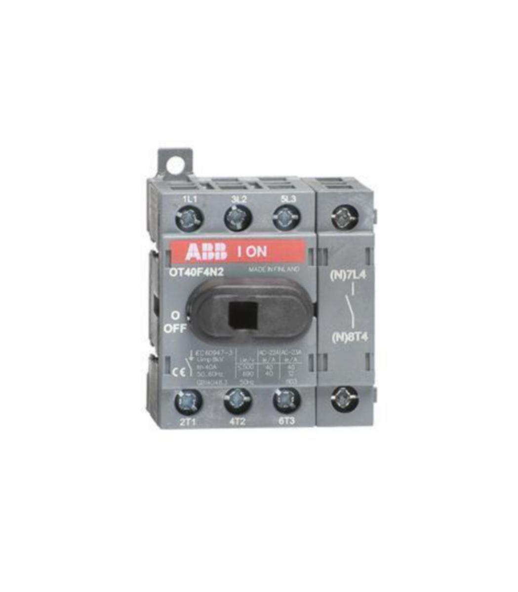 Effektbrytare vippa ABB 4-Polig OT - LASTBRYTARE ABB OT40F4N2 40A 4-POL