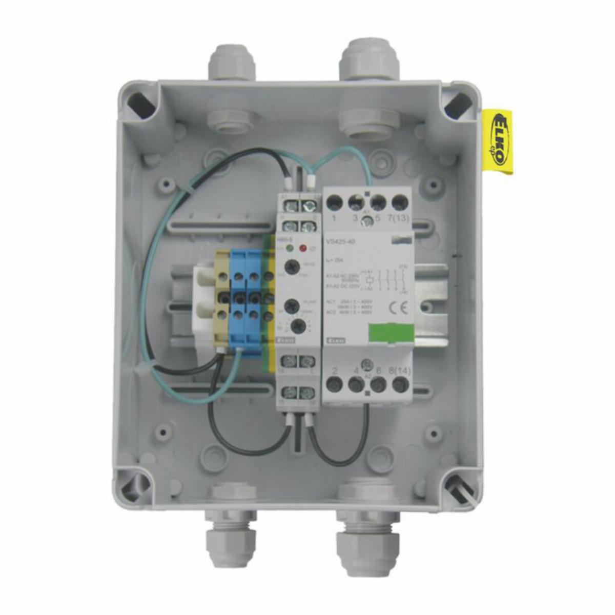 Nivåövervakningsrelä Elko EP HRH-4 - MONITORING RELAY LEVEL 1-TANC. KOTEL. IP55 230VAC