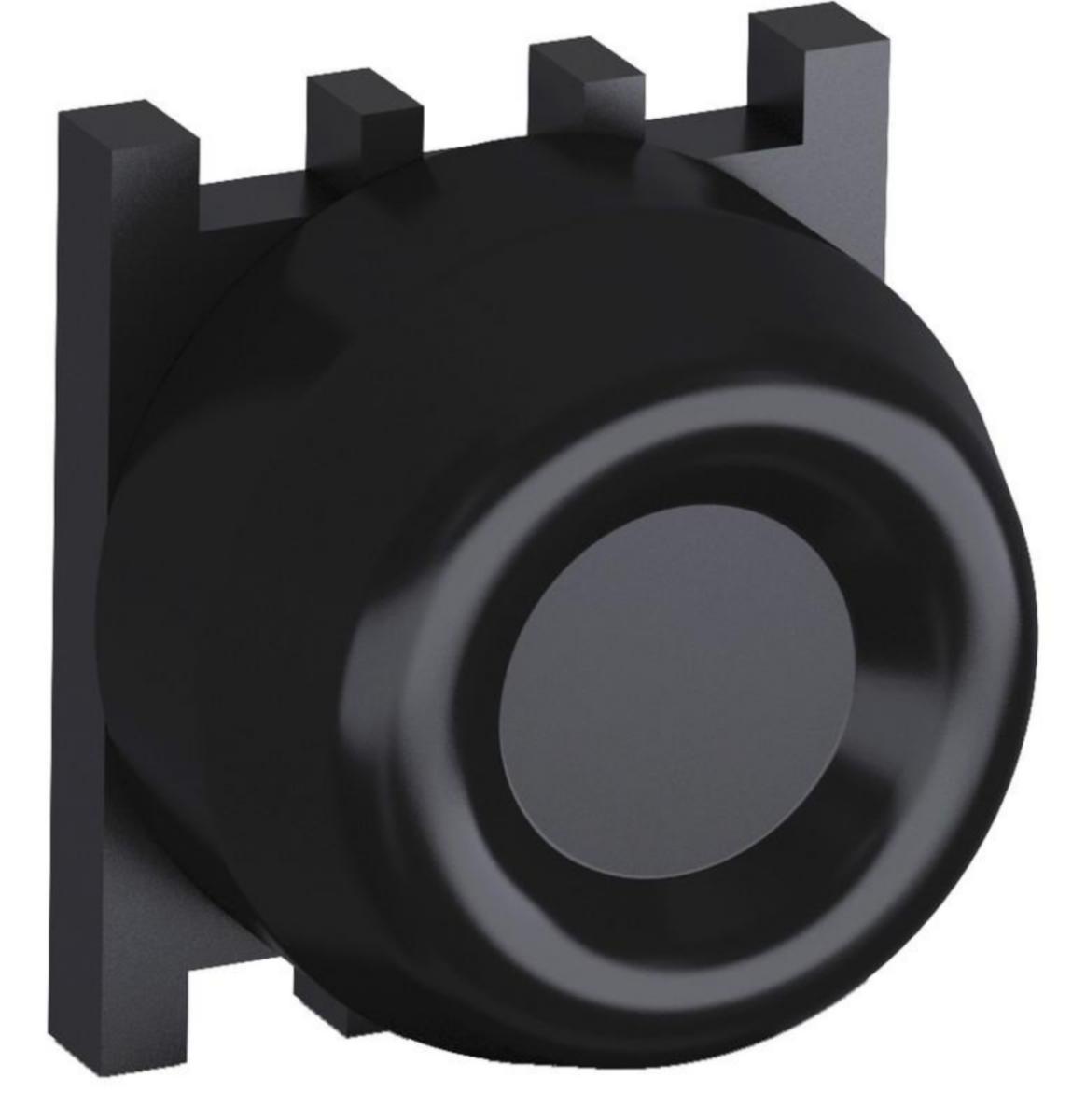 Tryckknapp, ABB - TRYCKKNAPP KP6-40B SVART HEAVY-DUTY 30mm