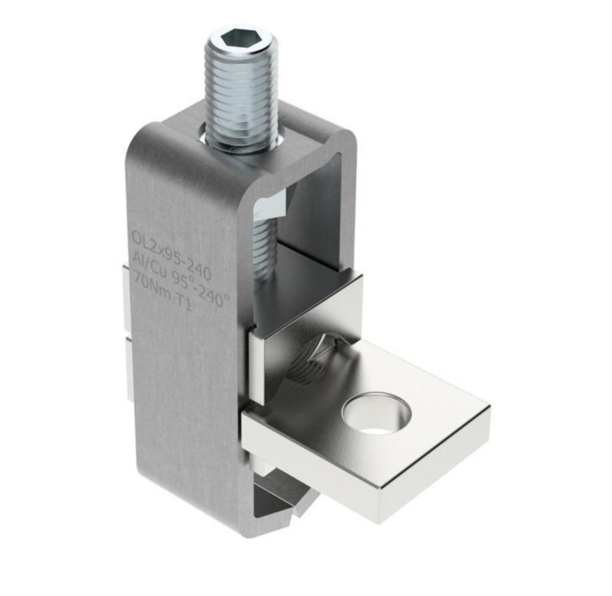 Universalklämma OL, Ouneva - KONTAKT OUNEVA Al/Cu 2x(95-240mm2) D=11mm