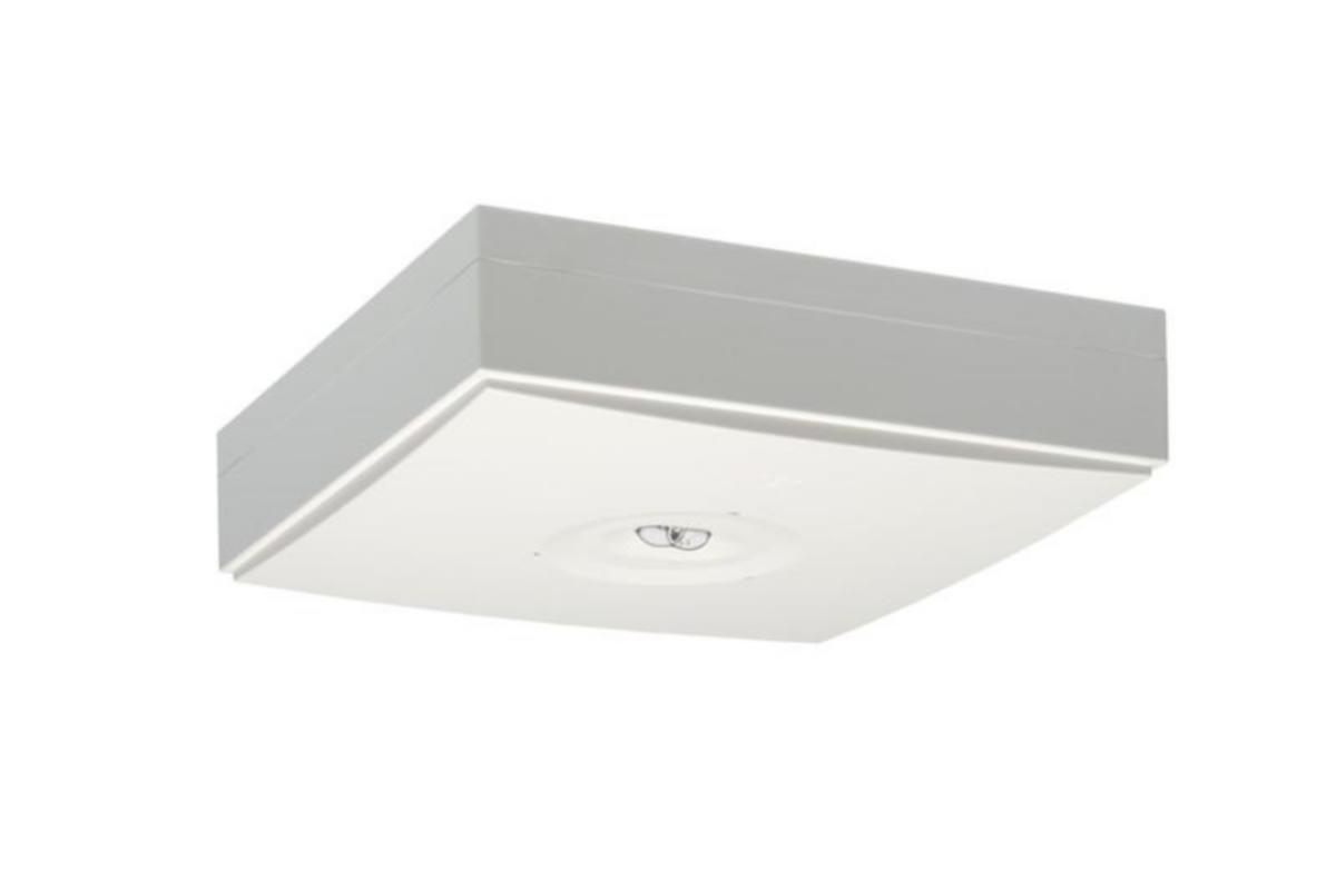 Nödljusarmatur Teknoware Linespot II Lowbay, utanpåliggande, individuellt förpackad - NÖDLJUSARMATUR TEKNOWARE LINESP II TWT9952WM 230V 1H EP