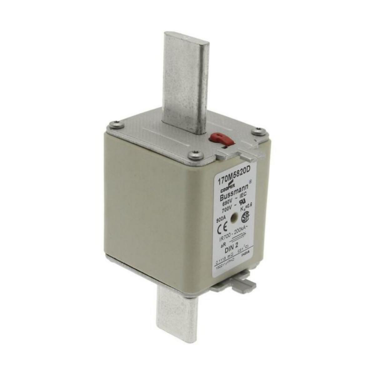 Knivsäkring super snabb 0 Bussmann by Eaton - SUPERSNABBA SÄKRING 170M5820D 690V 900A 2