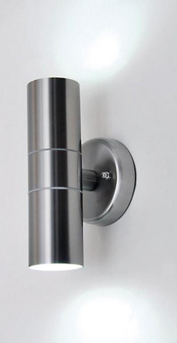 Väggarmatur utomhus Airam Alppila - EXT VÄGGARM ALPPILA DOUBLE IP44 2XGU10 GLC RST