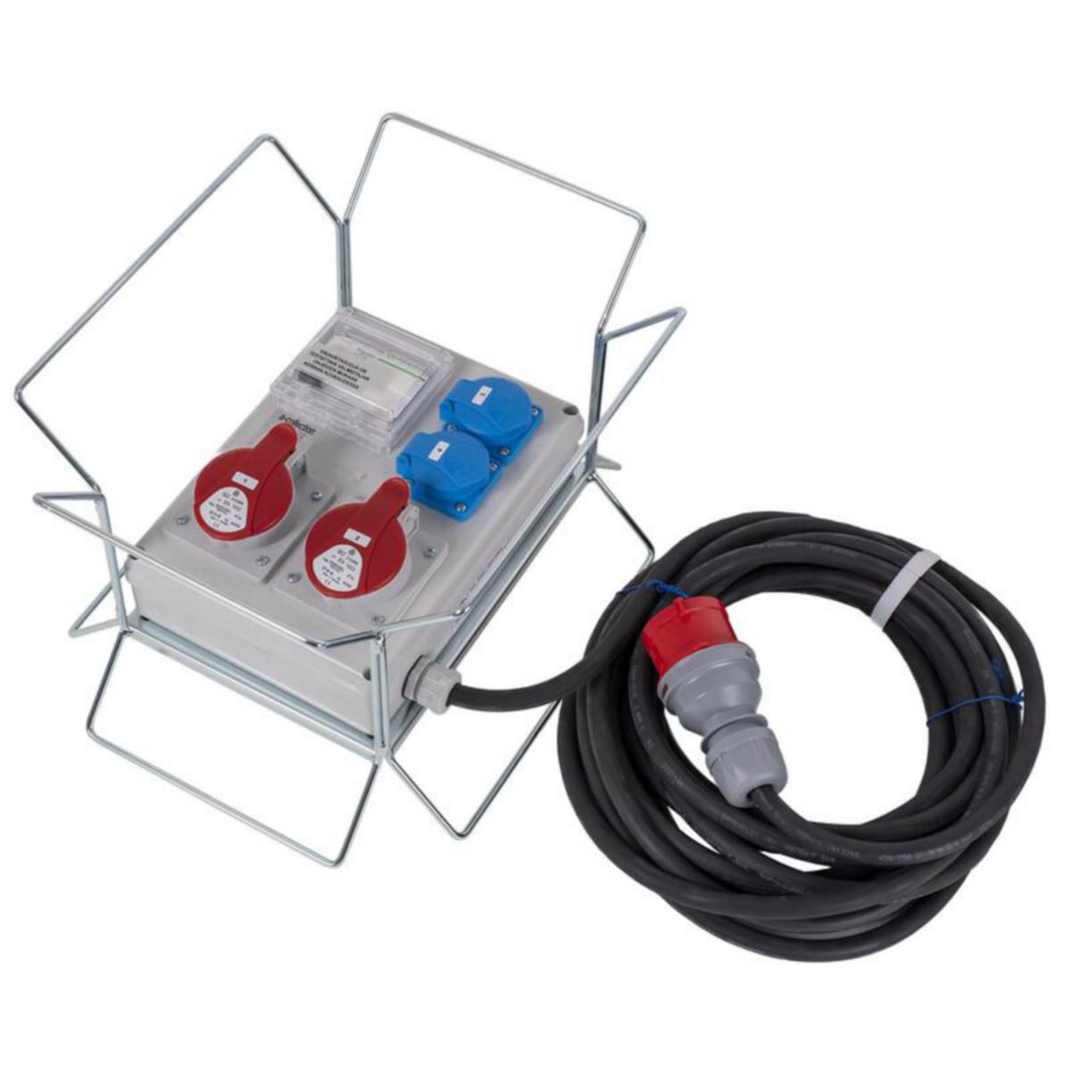 Arbetsplats undercentral a-collection aTMK 216/2 vikavirta - BYGGCENTRAL A-COLLECTION aTMK 216/2 / FS 9.5m KABEL