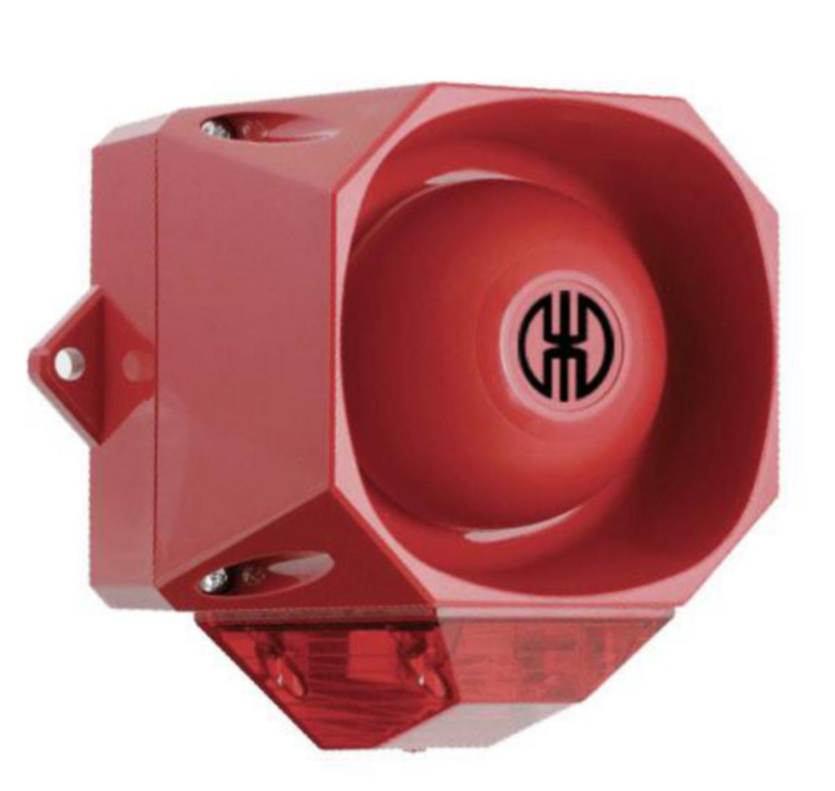 Siren / ljuskombination Werma - SIREN FLASH/SOUNDER WM 32 TNE 9-60VD