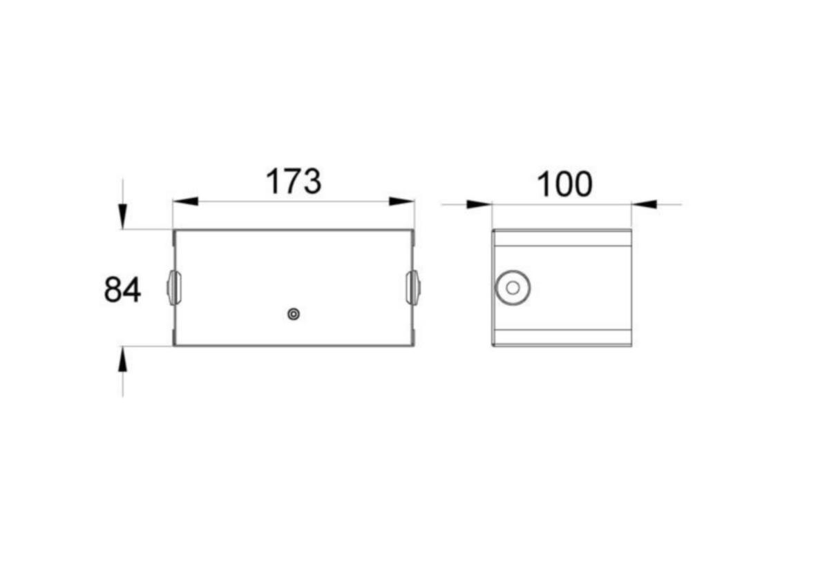 Monteringsbox Teknoware Step - STEP INSTALLATIONSBOX TWT1601 TWT1601 STEP INST BOX
