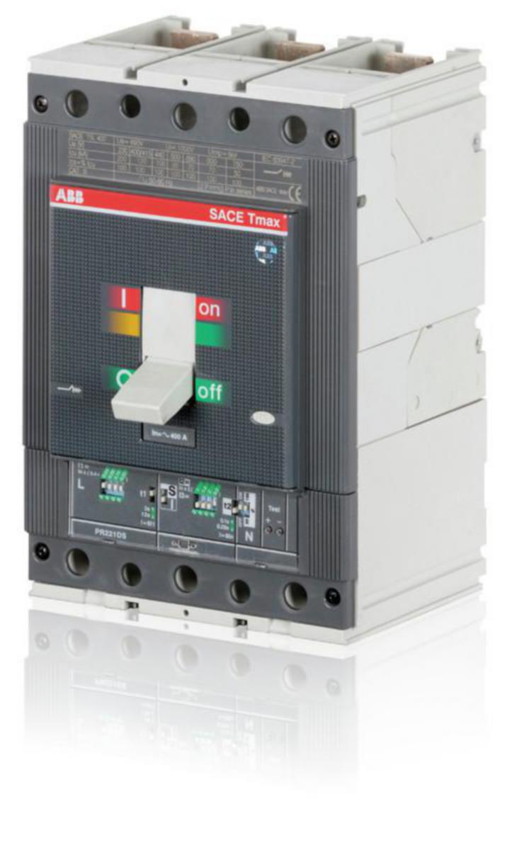 Kompaktbrytare Tmax T, ABB - EFFEKTBRYTARE ABB T5H400FF4LS 400 LS-I/4-P