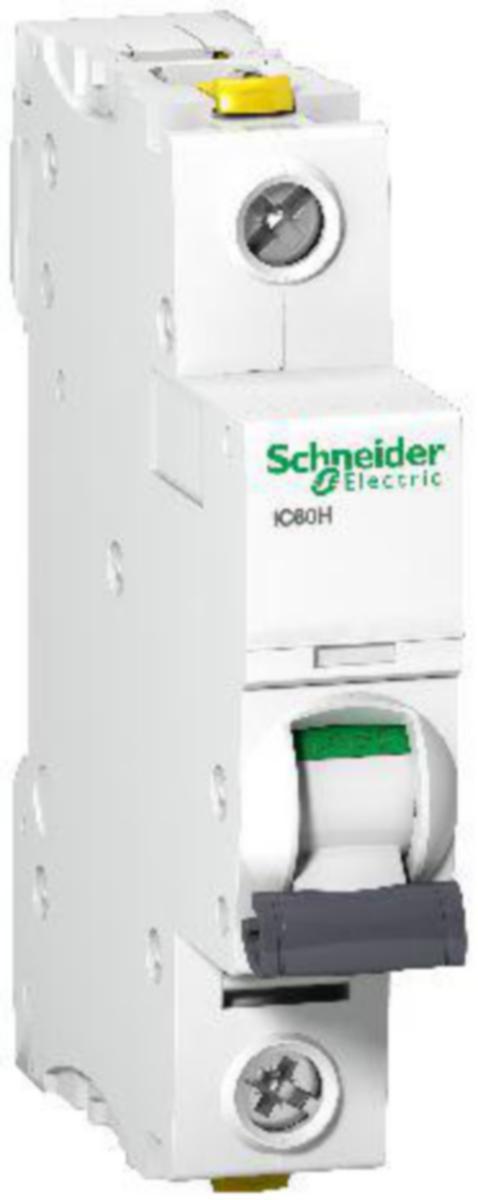 Minibrytare Schneider Electric Acti 9 C-karakteristik 1-pol 10kA - DVÄRGBRYTARE ACTI9 IC60H 1P C63A 10kA