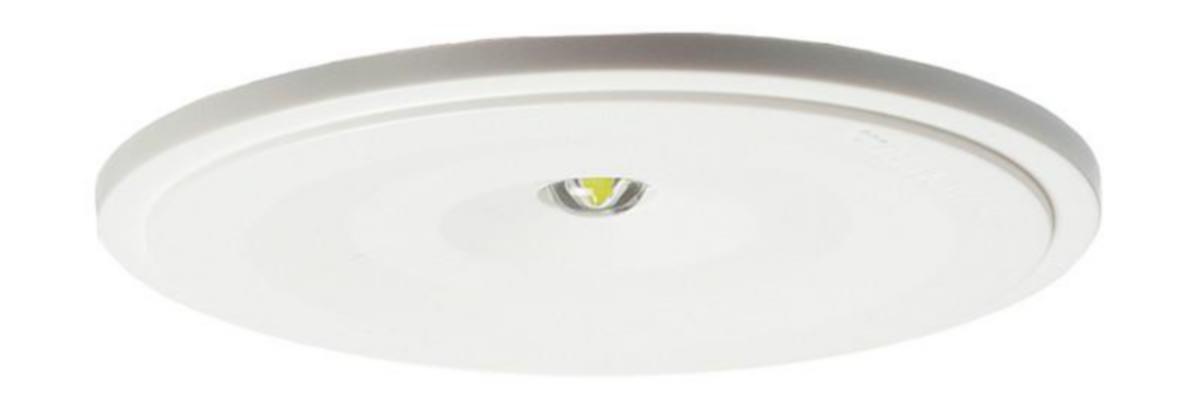 Nödbelysning Teknoware Zonespot II Lowbay rund - NÖDLJUSARMATUR Y0452WA 230VAC IP20 1H